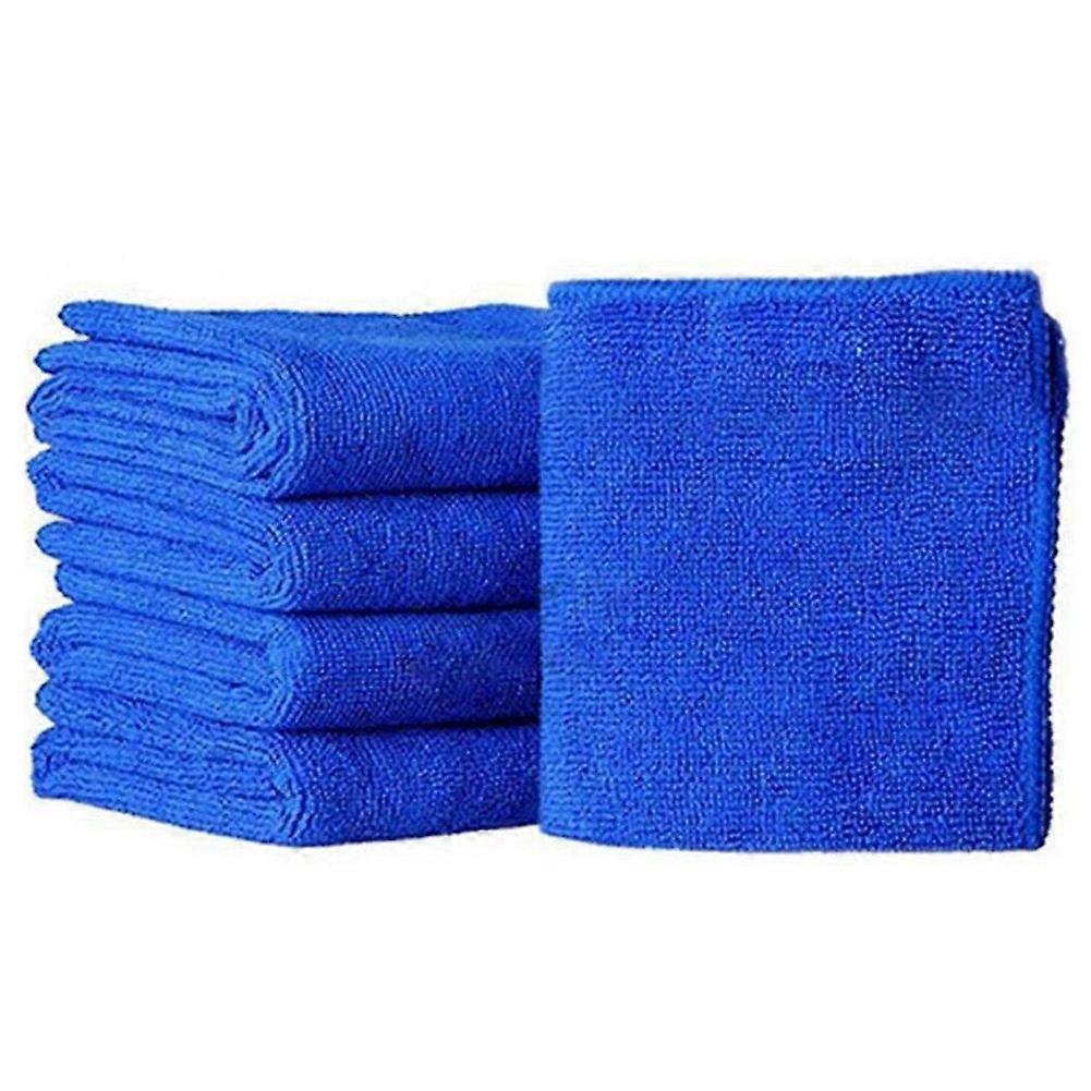 5 Pcs Microfiber ing Towel Cloths Square Soft Durable Water Absorption