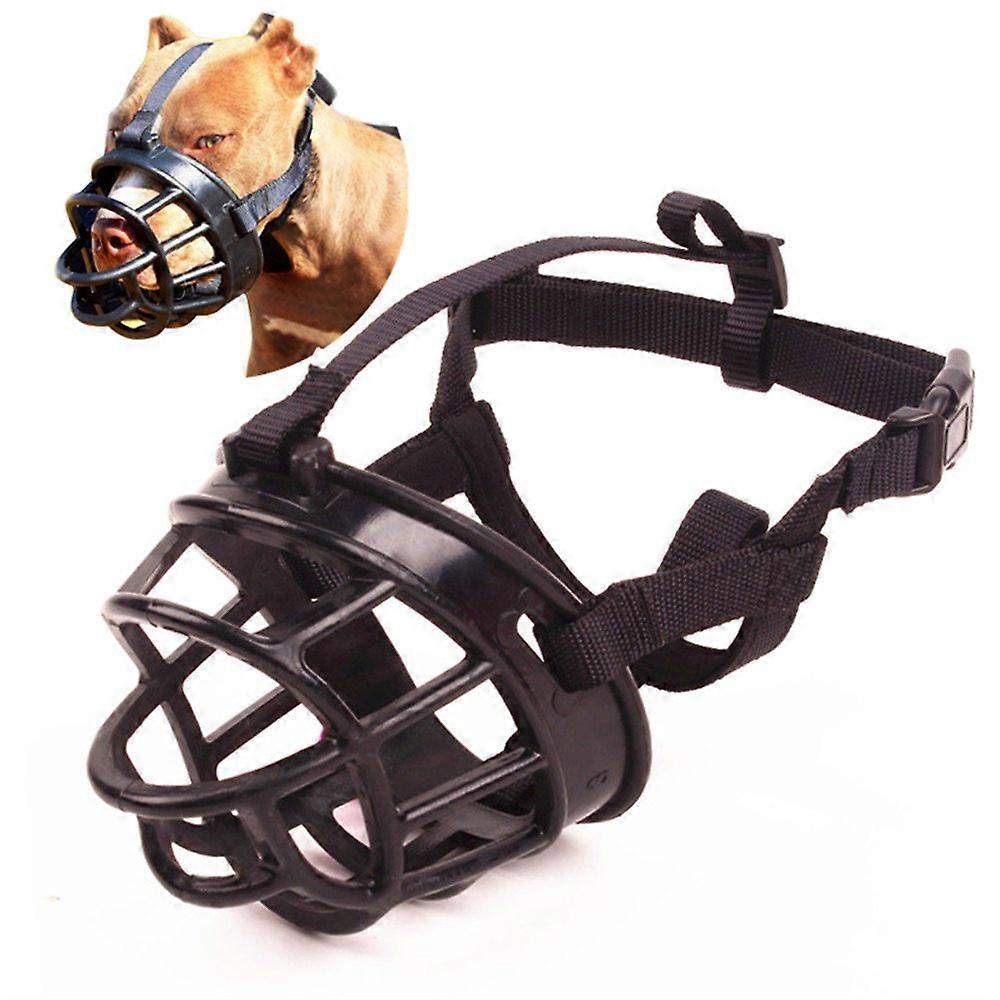 Basket Dog Muzzle Soft Adjustable Breathable Mask for Anti Biting Chewing Barking Training Small Medium Large Breeds