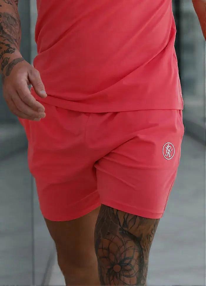 Gym King Pro Jersey Shortit - Coral