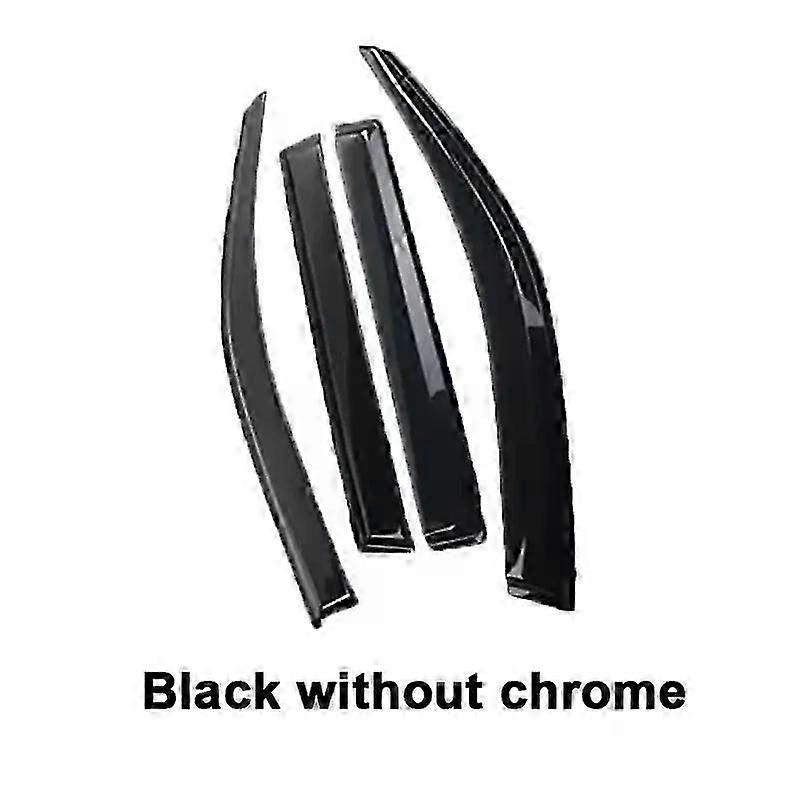 thumbnail image 2 of Keep The Rain Out: Black Window Visors For Mitsubishi Outlander 2022-2024 2 of 6