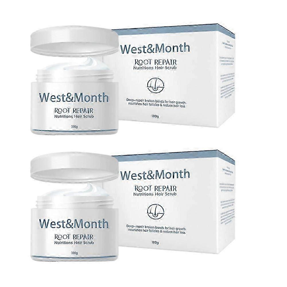 Gommage capillaire nourrissant 2X Ceoerty Root Renew Solution de soin anti-cheveux Croissance des cheveux