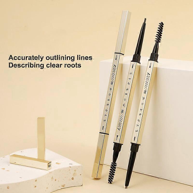 Double-ended Eyebrow Pencil Waterproof Eyebrow Pencil