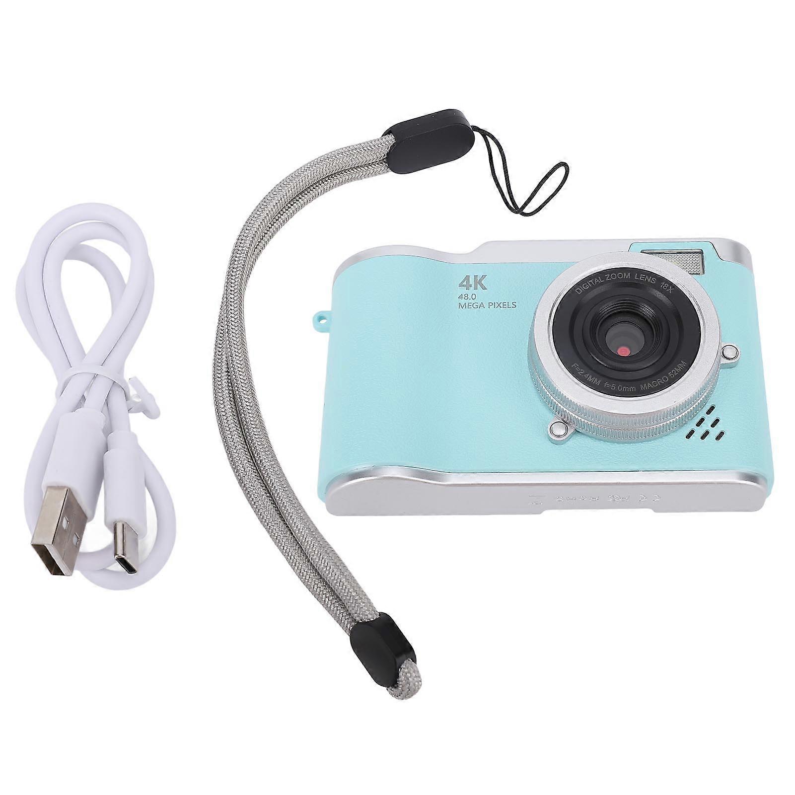 Capture Stunning 48MP Photos & 4K Videos with a Portable Compact Digital Camera for Students