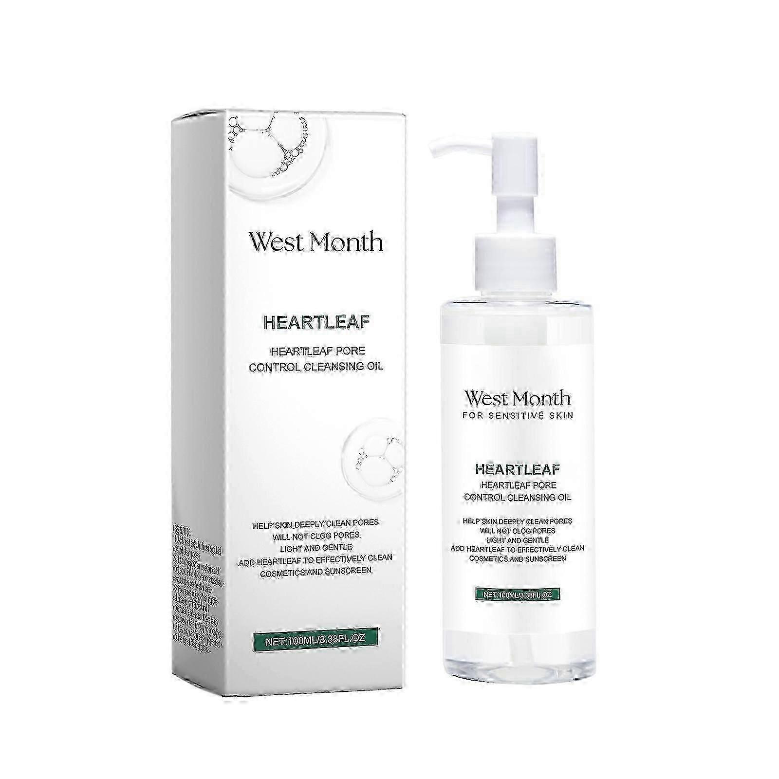 West Month Pore Cleansing Oil Cleansing Face, Eyes And Lips Moisturizing Refreshing And Gentle Cleansing Cleansing