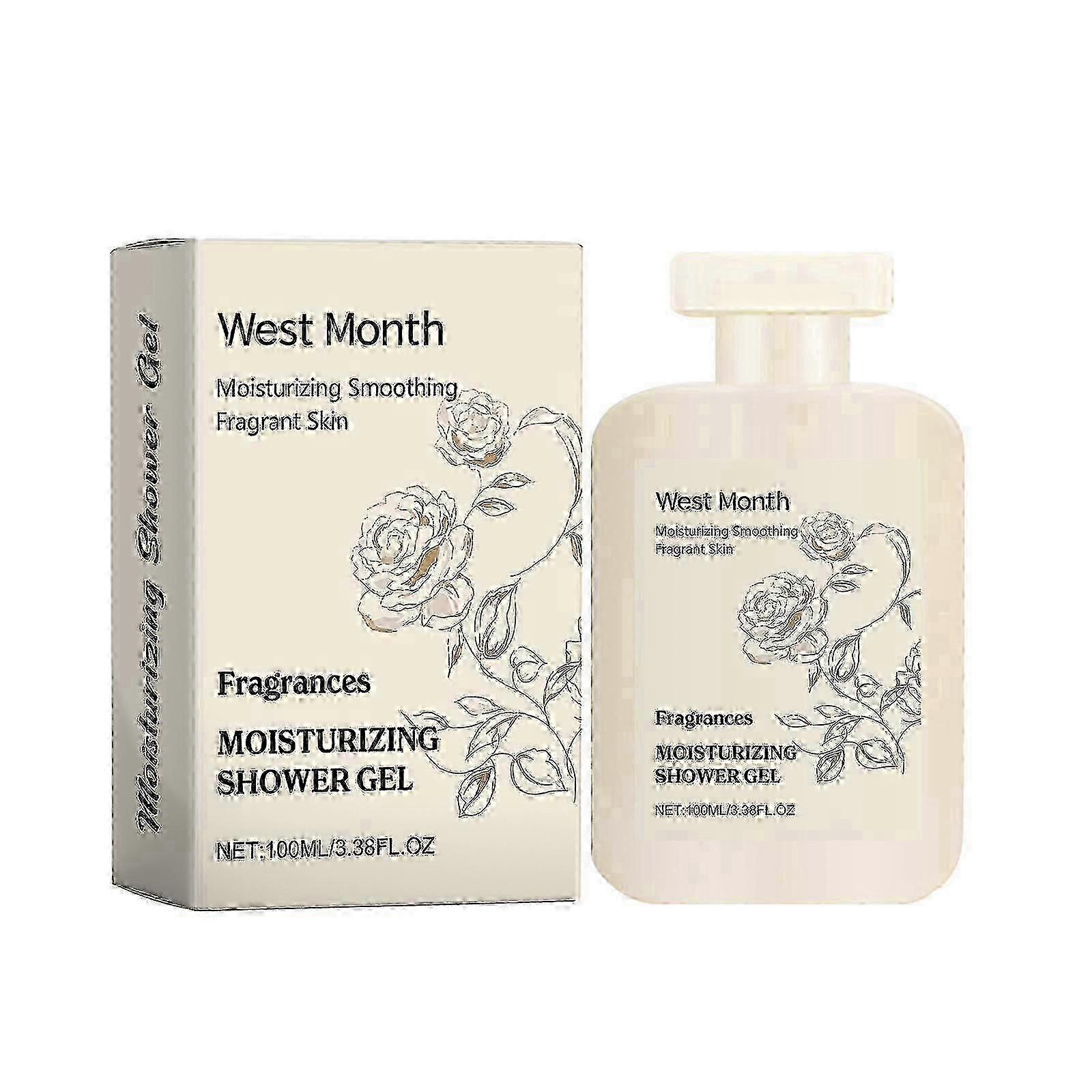 Perfumed Moisturizing Body Wash Gently Cleanses Skin, Soft, Moist, Refreshing And Fragrant