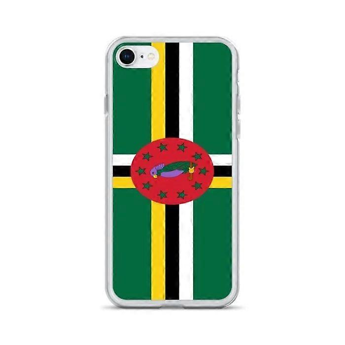 iPhone Case - Dominican Flag - Flexible - Multicolor - Slim Design - Compatible with iPhone 6S