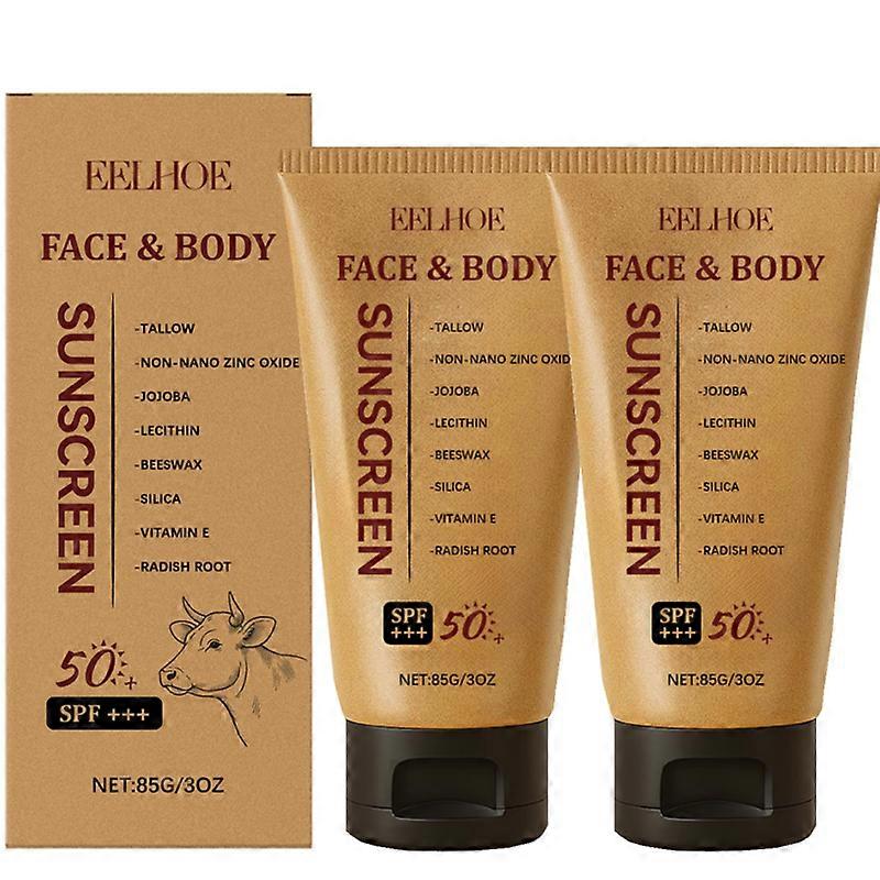 Sky Tallow Sunscreen, Sol Beef Tallow for Skin and Face, Grass Fed Beef Tallow