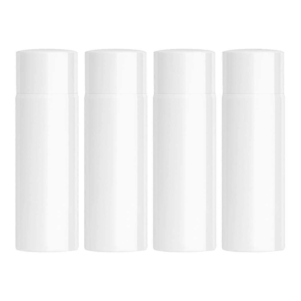 Travel Lotion Container - 4 Pack 100ml Airless Pump Bottles for Toiletries, Shampoo, and Conditioner Travel Size Bottles