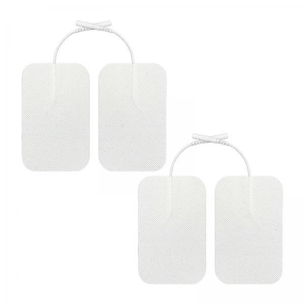 3x4Pcs Electrode Pads Replacement Pads Lower Impedance Electro Therapy Patches