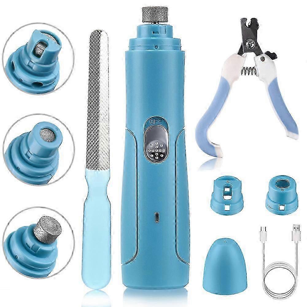 Usb Cat And Dog Automatic Pet Electric Nail Sharpener Manicure Tool Set