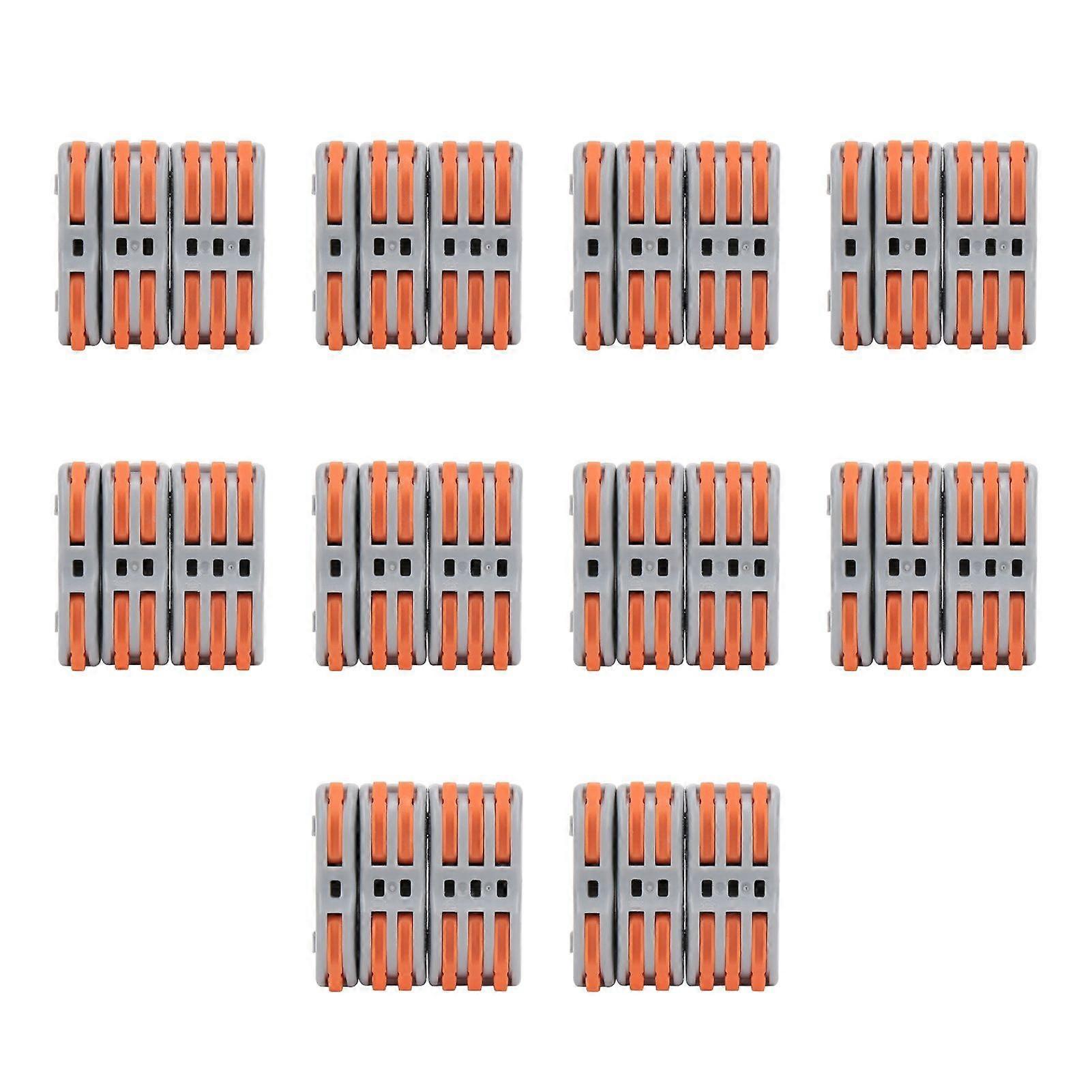 High quality  30pcs per set Quick-connect terminal set Push-type splitter set