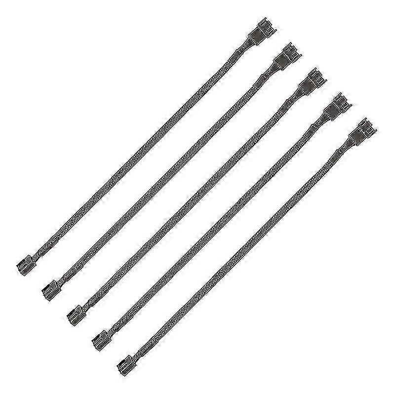 PWMファン延長ケーブル - ATXケース用11.8インチPCファンエクステンダー3/4ピン