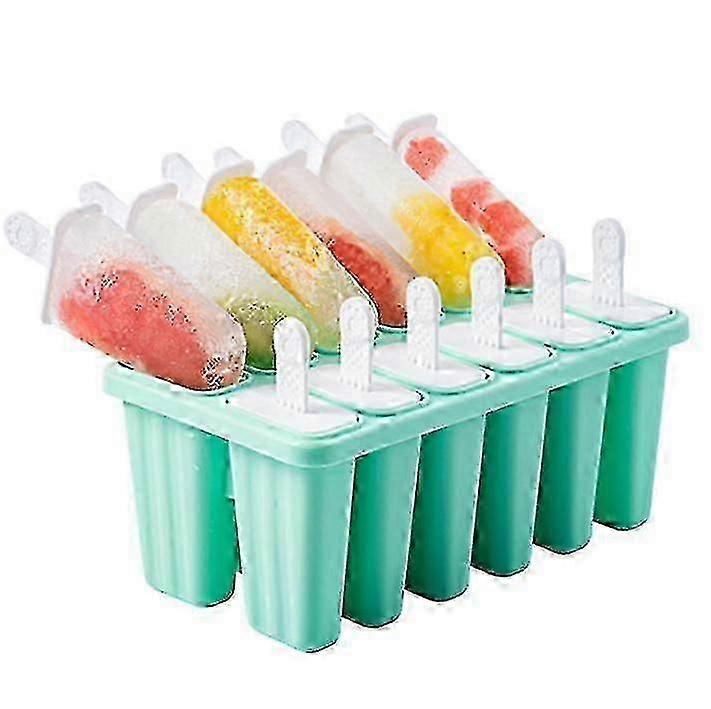 Popsicle Molds 12 Pieces Silicone Ice Pop Molds Ice Pop Make