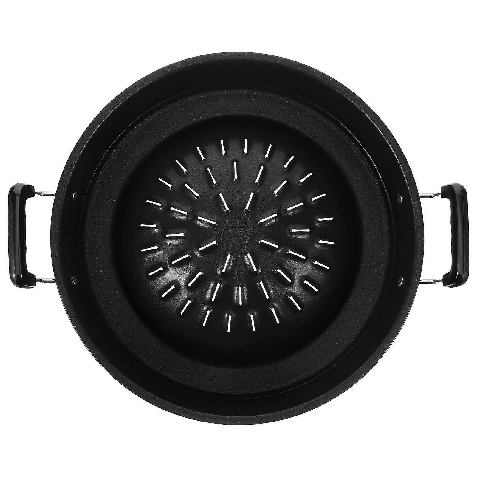 Camping BBQ Pan, Sturdy Build for Outdoor Use, Simple Maintenance After Cooking