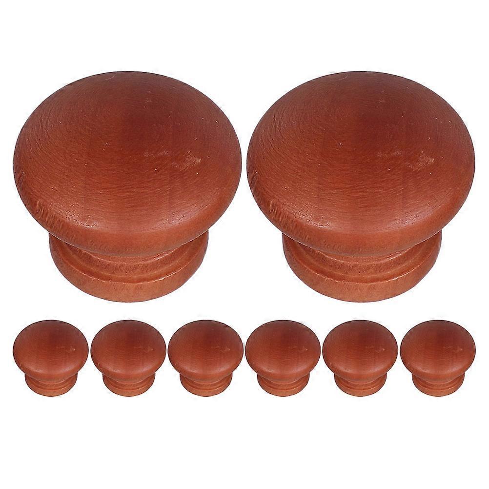 8pcs Vintage Cabinet Knobs Retro Mushroom Drawer Pulls for Furniture, Kitchen, and Wardrobe Handles Easy Install Upgrade