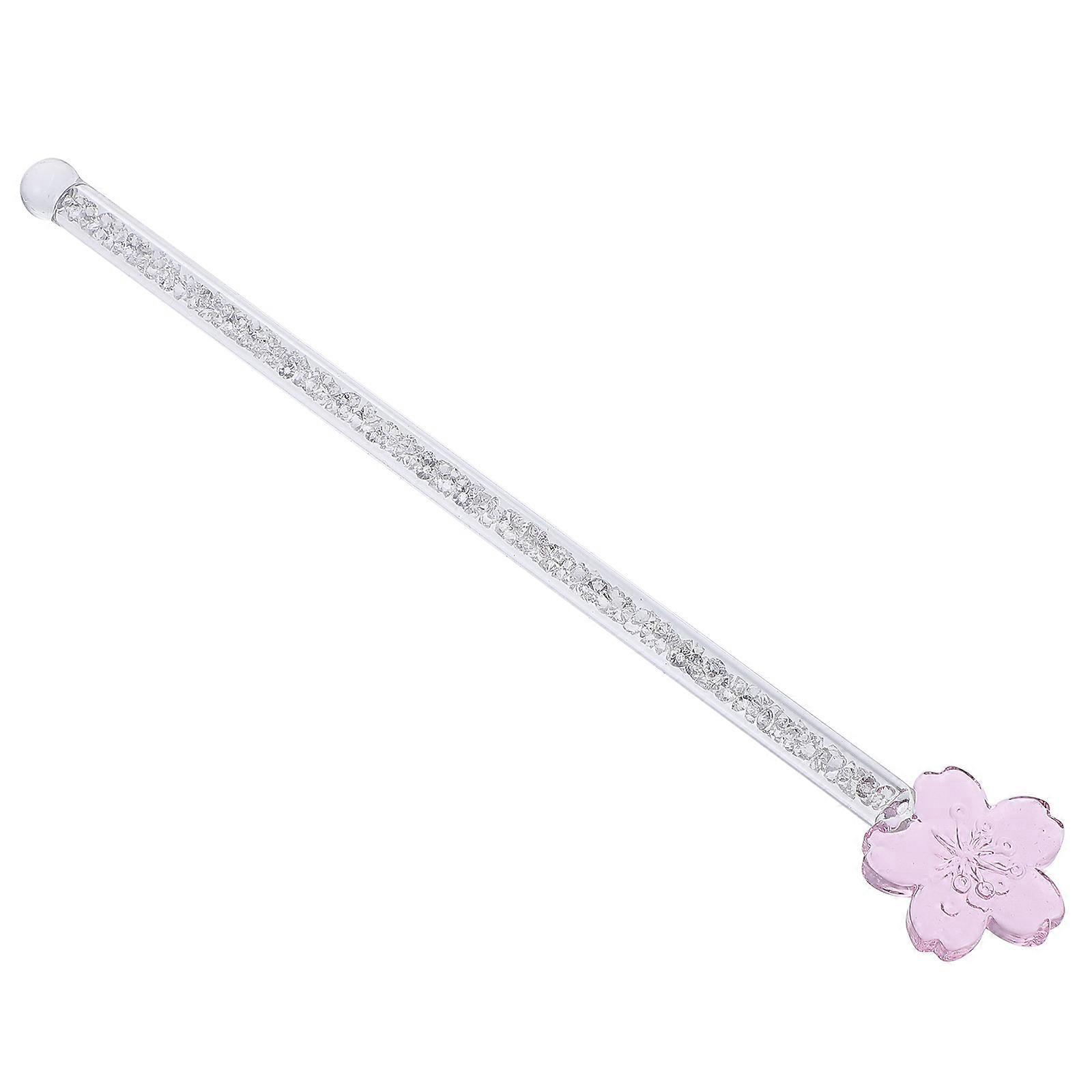 Cocktail Preparation Reusable Swizzle Stick Glass Muddler For Dorms 1Set