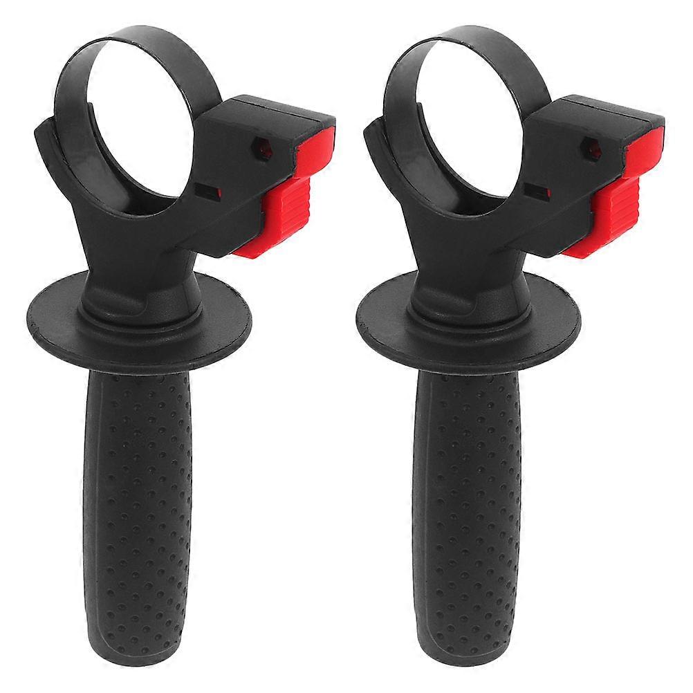 Replacement Handle 2Pcs Black Plastic Hammer Handle Replacement with Ergonomic Grip for Home Use