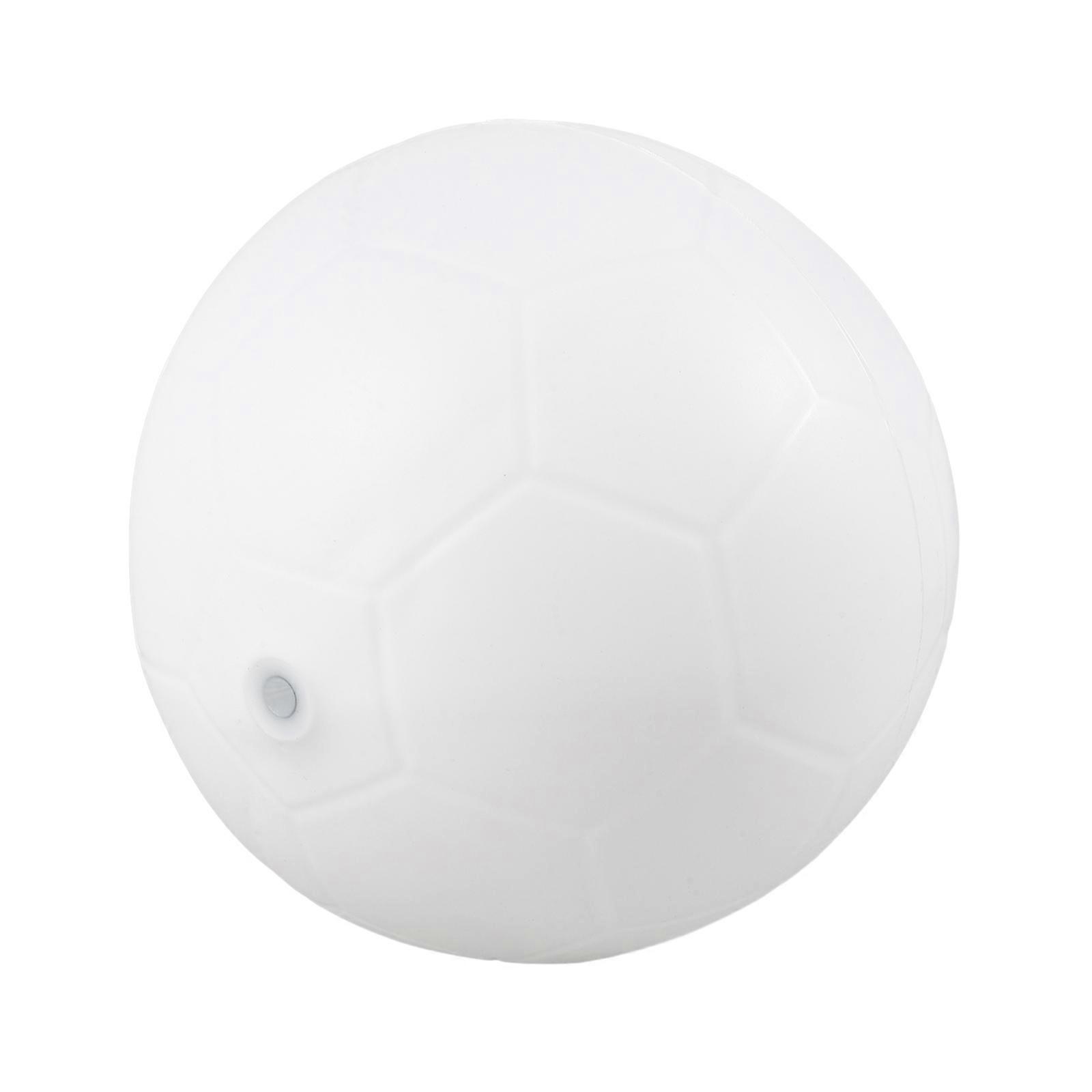 Inflatable Soccer Ball White Youth Soccer Ball Graffiti Diy Toy 18cm For Game Training Practice Children Activities 1Pcs