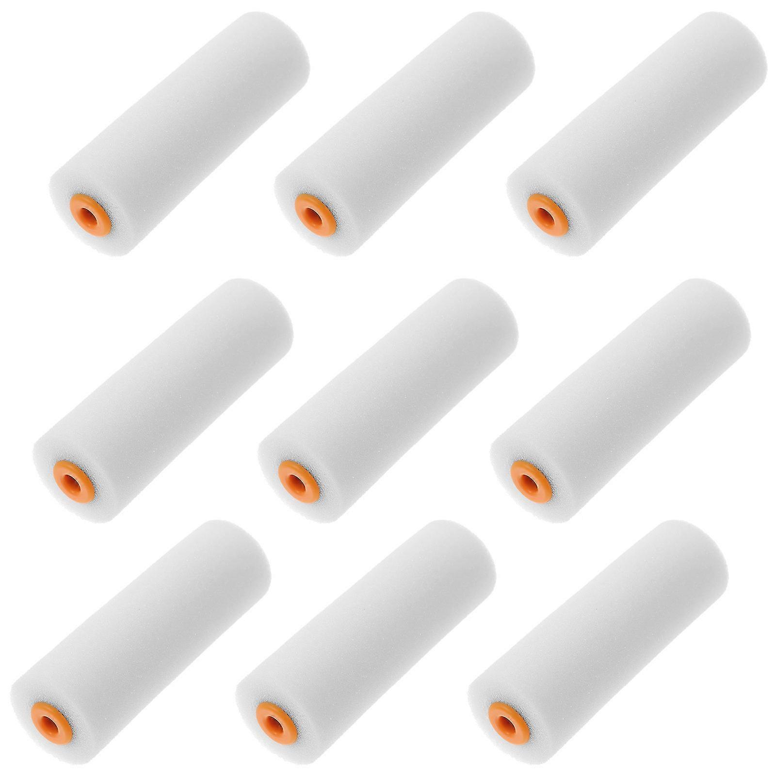 Wall Painting Paint Rollers for DIY Projects White 4.13X1.38X1.38In 12Pcs