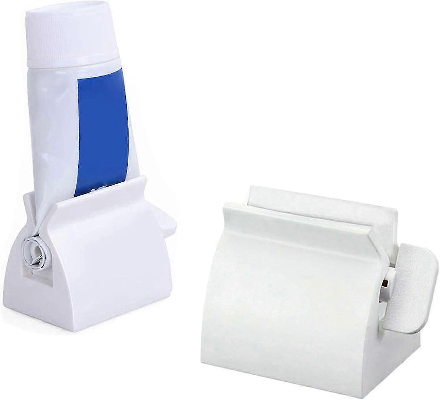 Toothpaste Tube Squeezer,Toothpaste Seat Holder Stand Rotate Toothpaste Dispenser,Hair Color Dye/Cosmetic/Oil Paint Squeezer Edition 0619