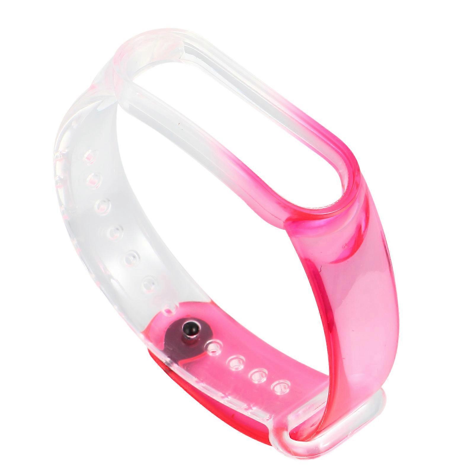 Replacement Band Wristband for 5 Simple Style Transparent TPU Adjustable Length Prevent Accidental Loss 1Pcs