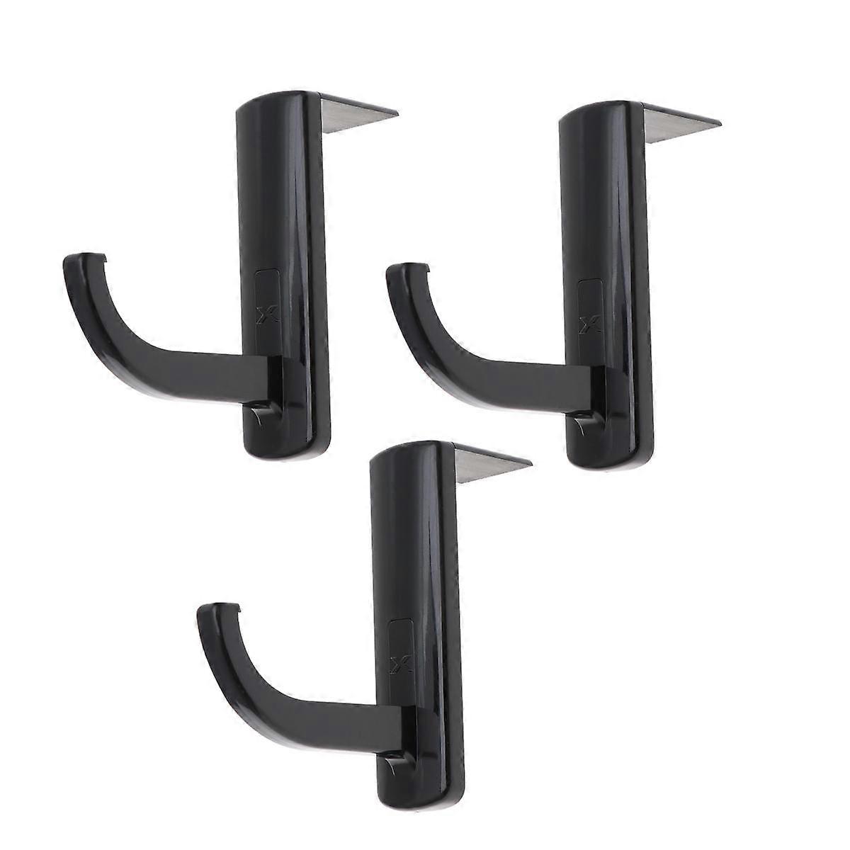 Headset Holder 3Pcs Black Sturdy Headphone Support for Holding Earphone