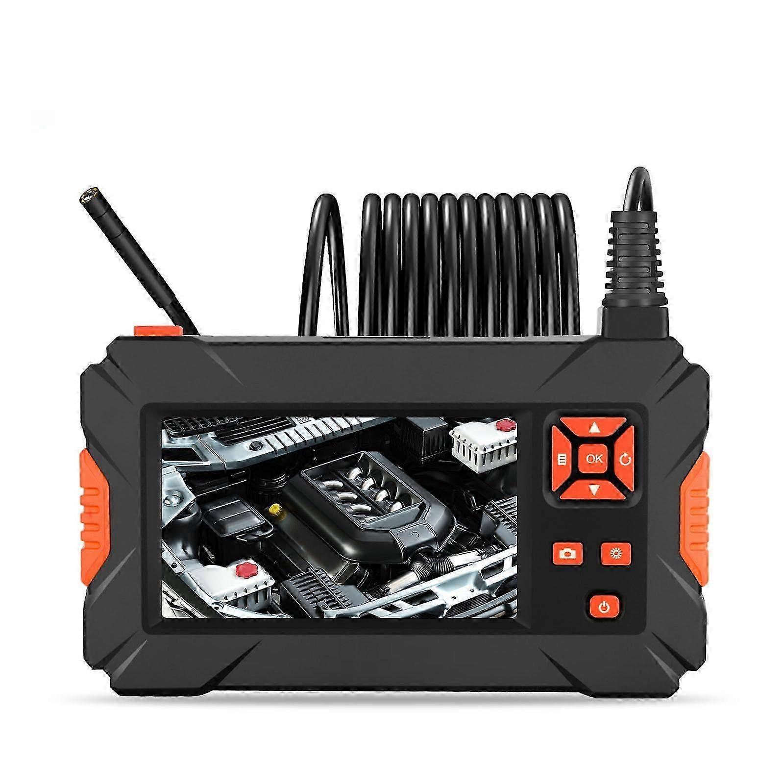 Single Lens Industrial Endoscope Camera With 4.3' Hd Screen,borescope Inspection Camera With Light