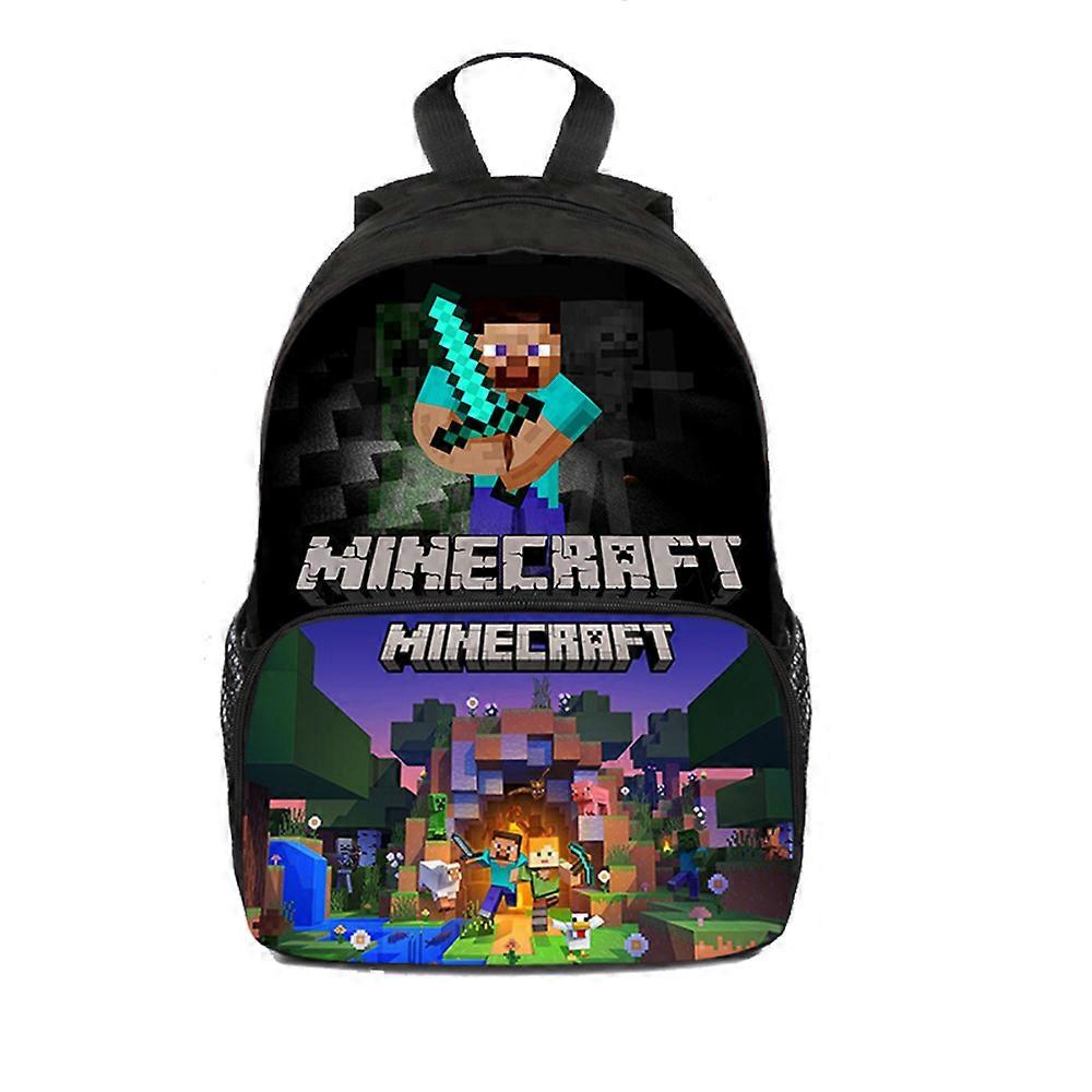 Minecraft Backpack for Children Schoolbag Rucksack Character Bag