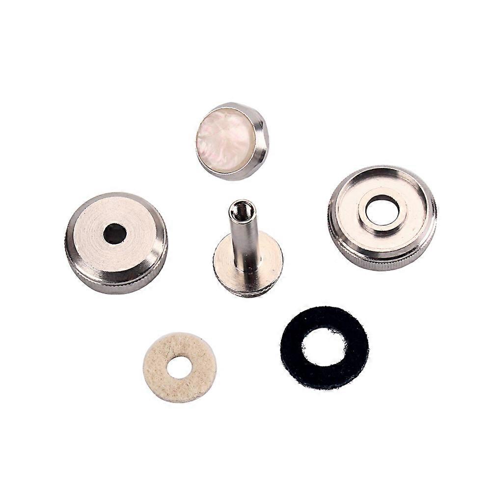 Trumpet Accessories Replacement Wind Instruments for Repairing Silver 1 Set