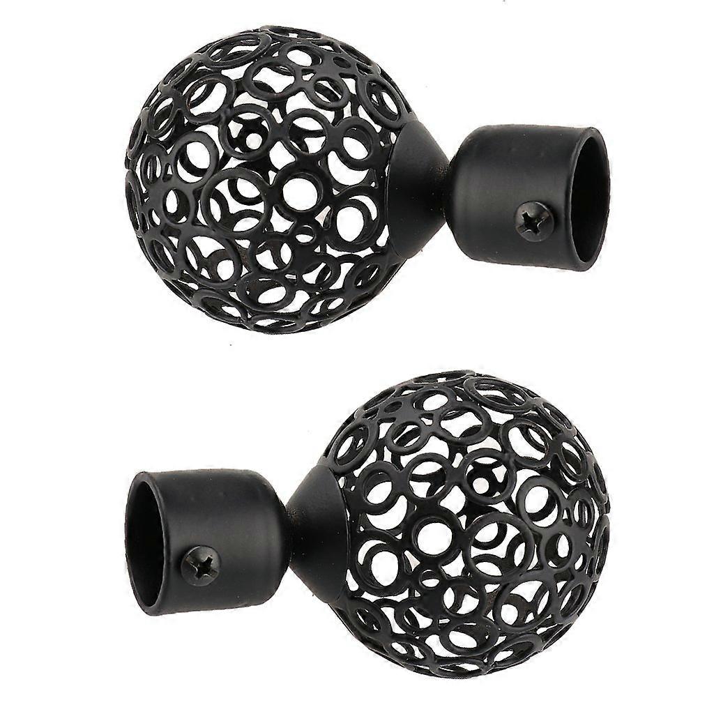 Curtain Rail End Piece, 22 mm In Diameter, Pack of 2