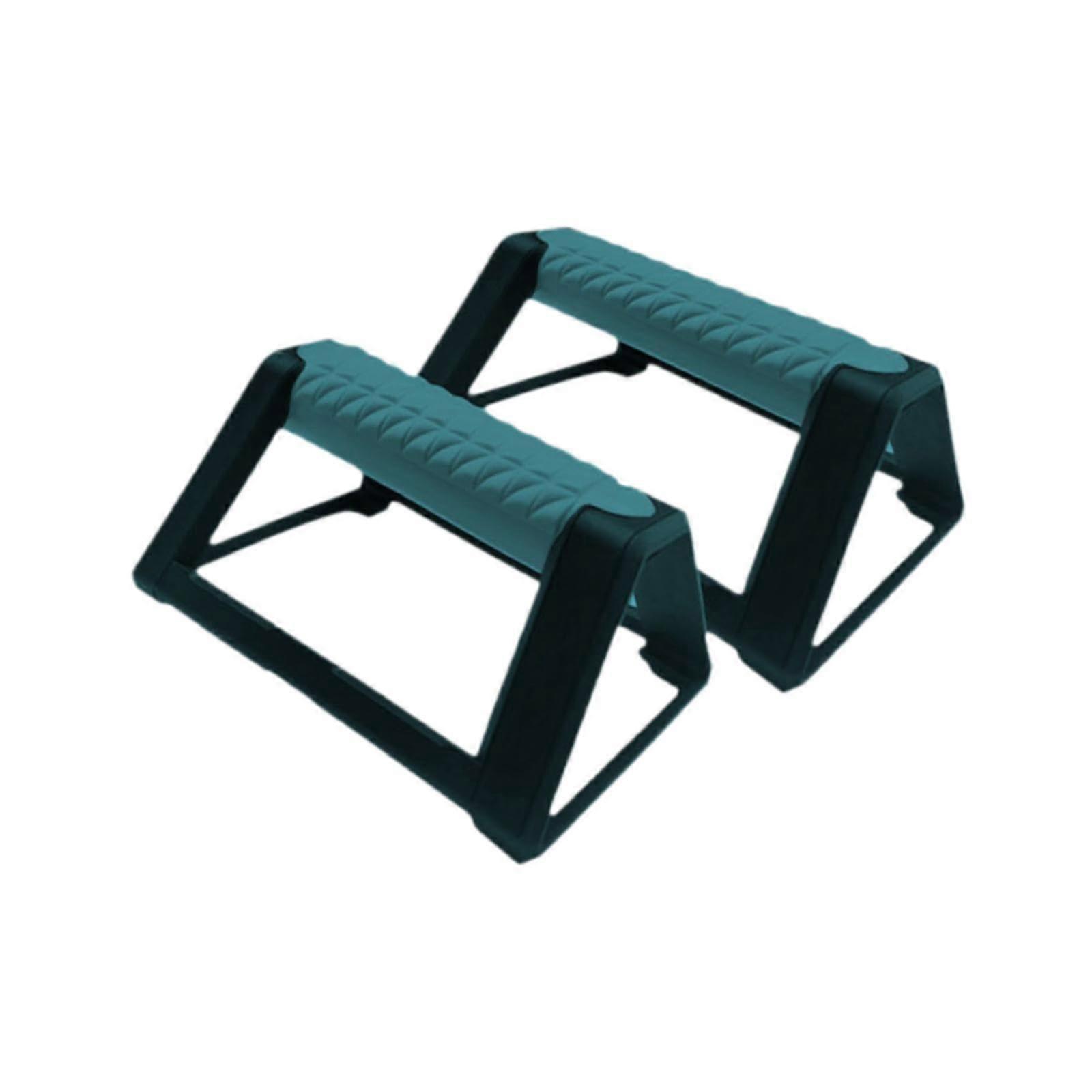 2 Piece Push Up Bars Push Up Bars for Men Women Chest Muscle Training Supports Multifunctional Push Up Exercise Stand blue