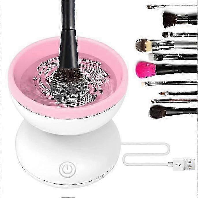 Portable Automatic USB Cleaner for Cosmetic Brushes