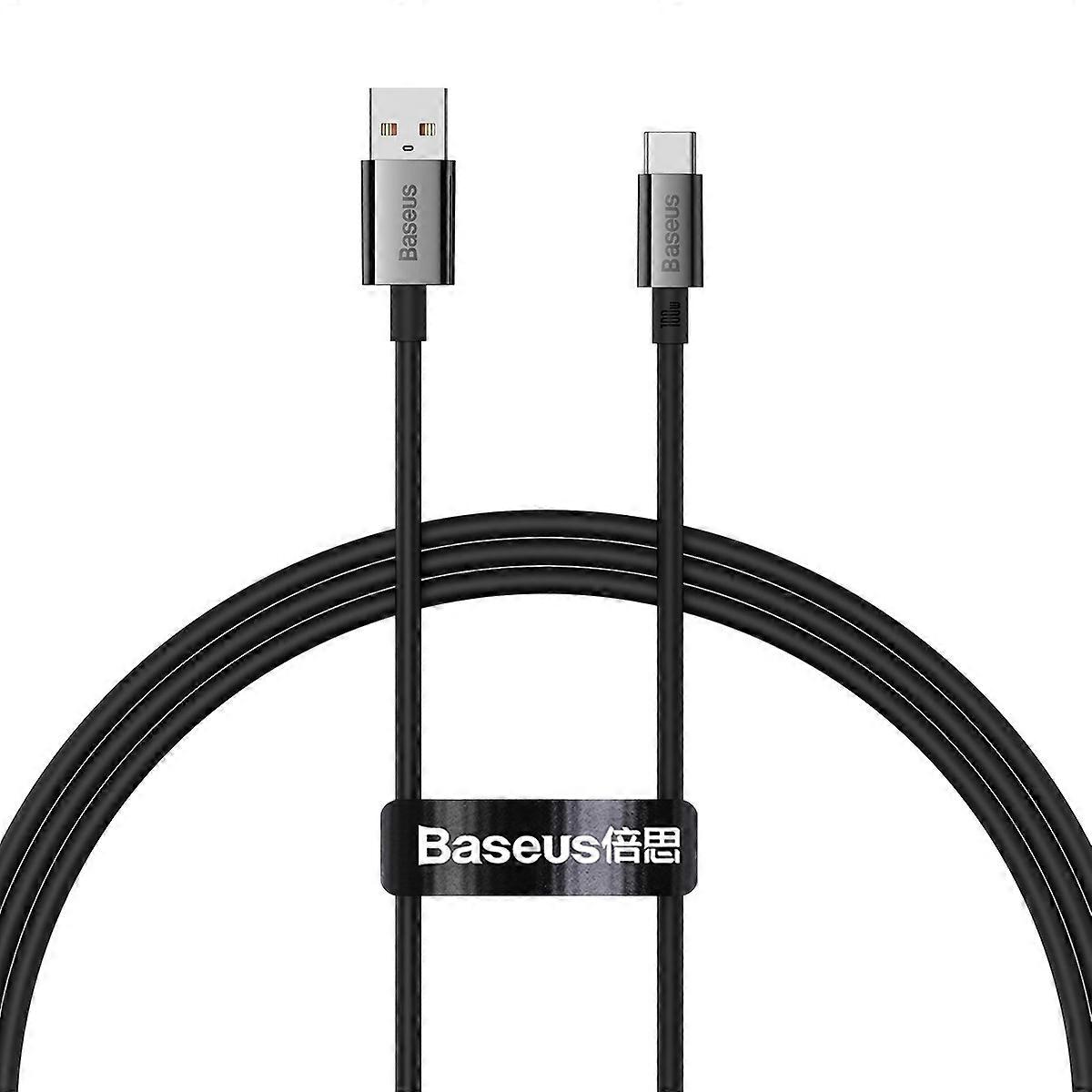BASEUS Superior Series 1m USB to Type C 100W Fast Charging Data Cable TPE Charger Cord