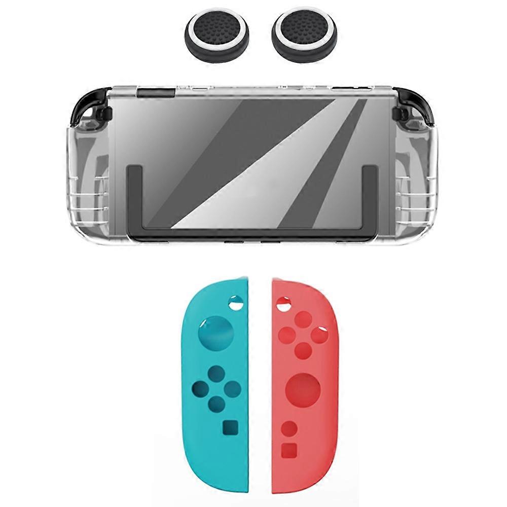 For Nintendo Switch 2 TPU Clear Protective Case Silicone Controller Covers
