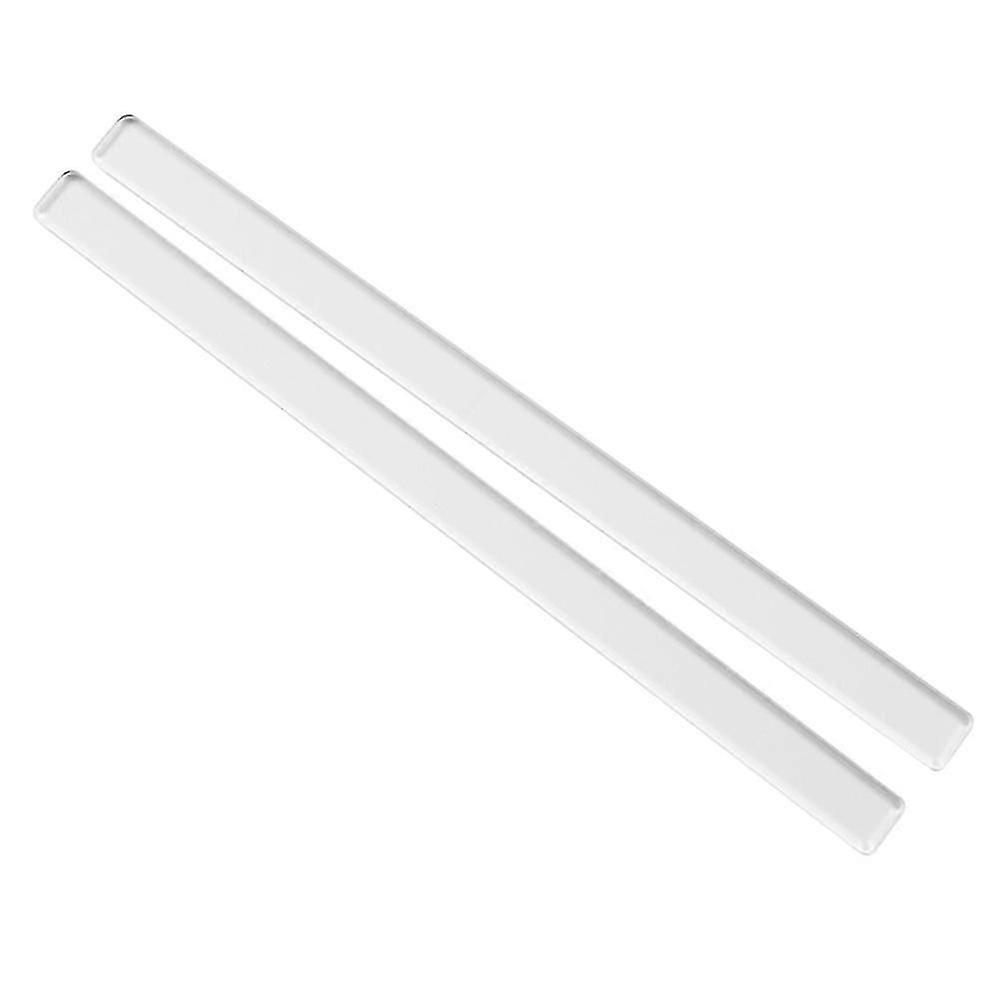 2pcs Acrylic Biscuit Cake Rolling Tool Balance Ruler Fondant Icing Biscuit Thickness Ruler Biscuit CY