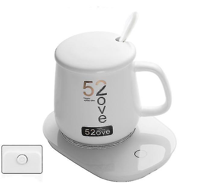 55 Degree Automatic Insulation Water Cup Milk Heating Coaster, With Gravity Sensor Switch