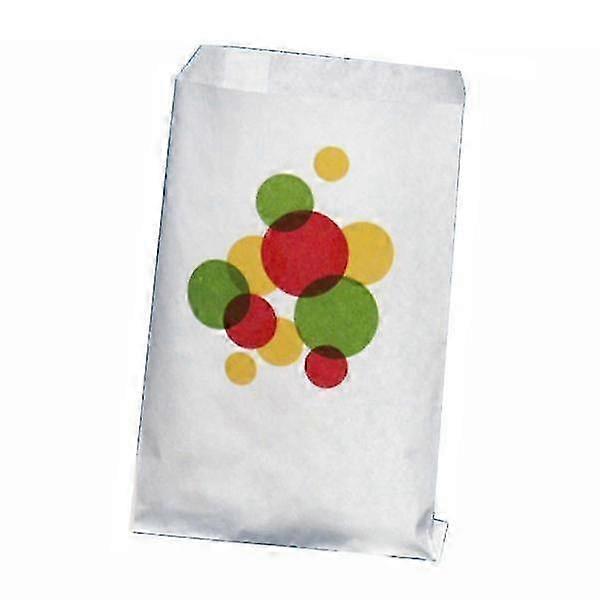 40-Pack - Retro Candy Bags - White Candy Bags