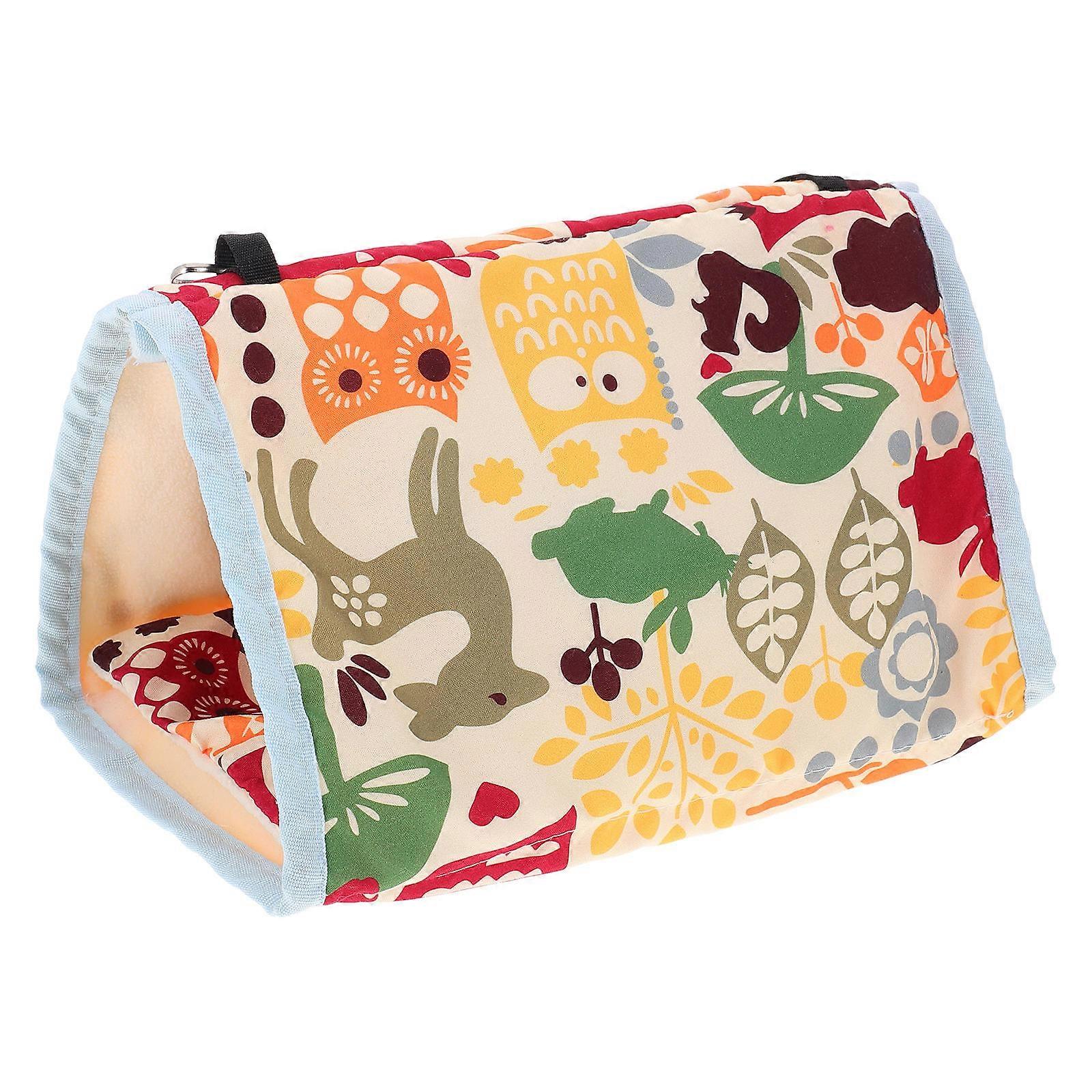 Conure Bird Bed Parrot Hammock Warmth Resting Place Toy 19.00X14.50X0.50cm 1Set