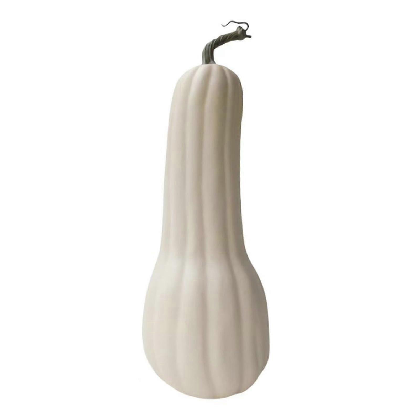 Artificial pumpkins, realistic long artificial foam pumpkins for basket display, photography props, Thanksgiving decorations