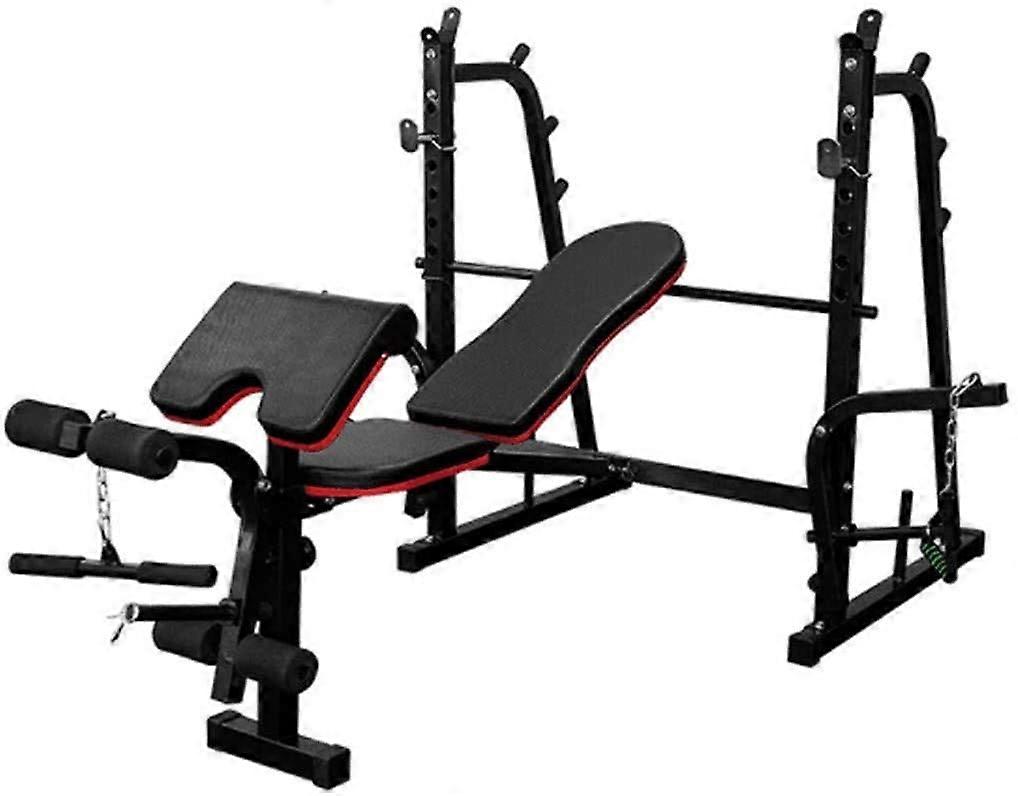 Multifunctional Weight Bench with Leg Trainer for Home Gym