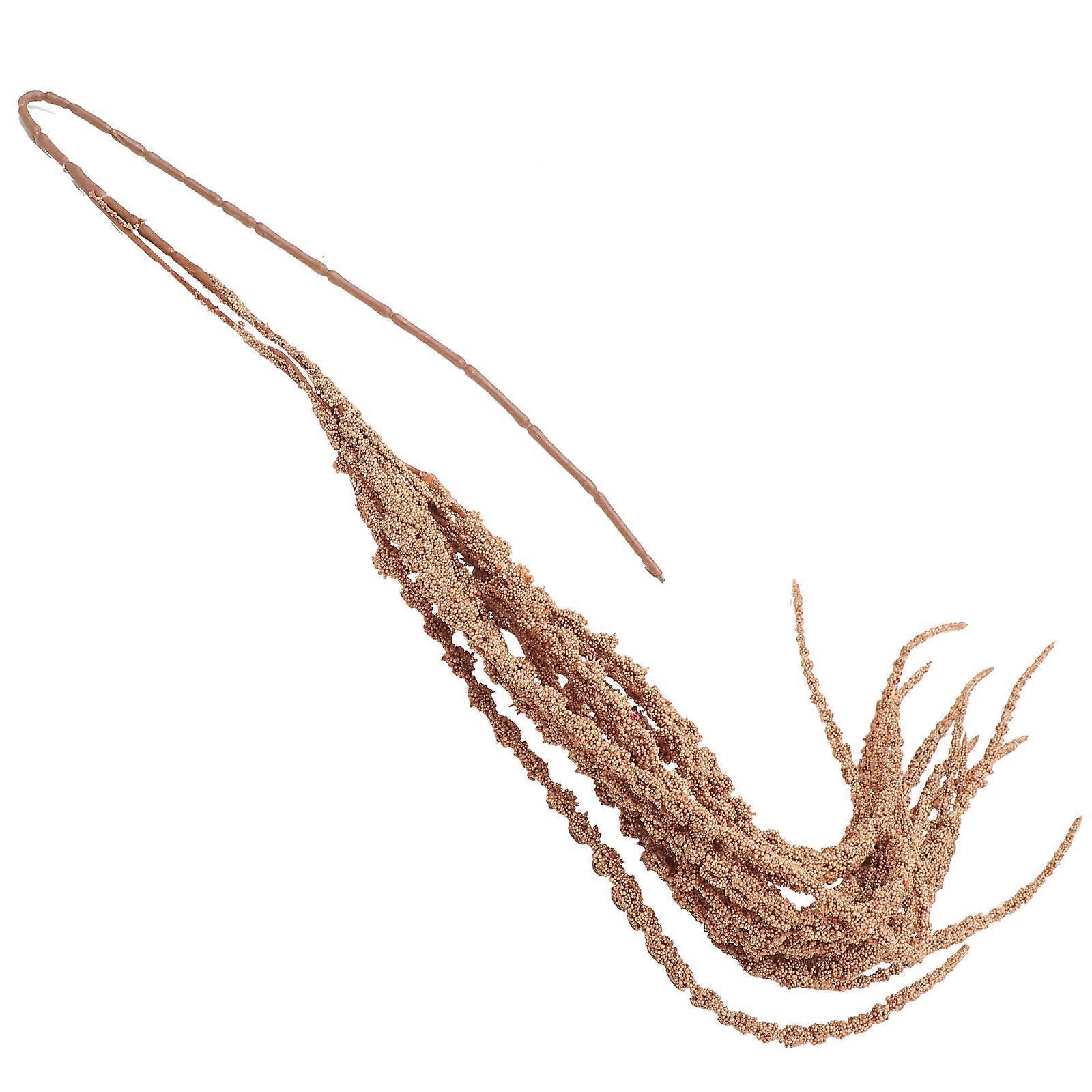 Interior Decoration Artificial Hanging Plant Simulated Caudatus Branch Parties Portable 1Pcs
