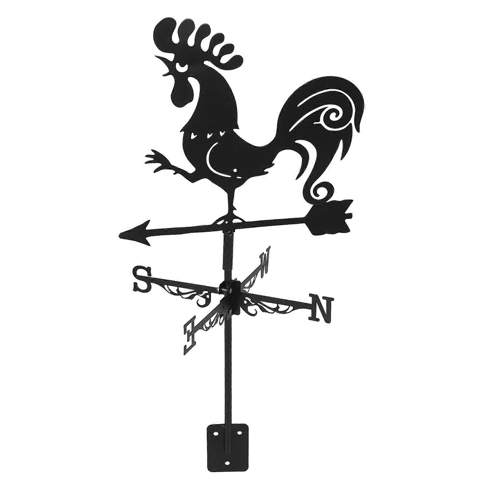 Durable Rooster Weather Vane for Roof Mount – Easy Assembly Wind Direction Indicator for Garden Sheds and Outdoor Decor