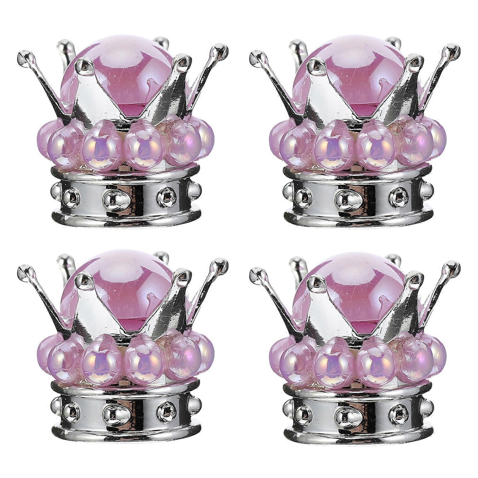 Stem Covers Stainless Steel Easy Installation Home Use 4Set