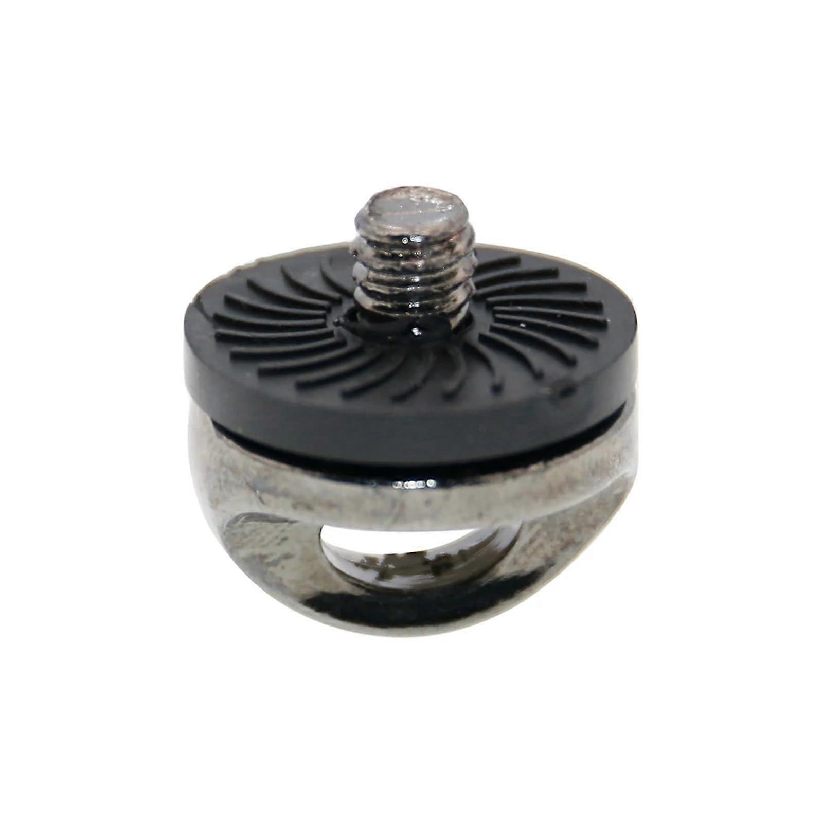 1 PC Camera 1/4' Metal Screw Shoulder Strap Mount Button Connection Ring Accessories (Type A Screw)