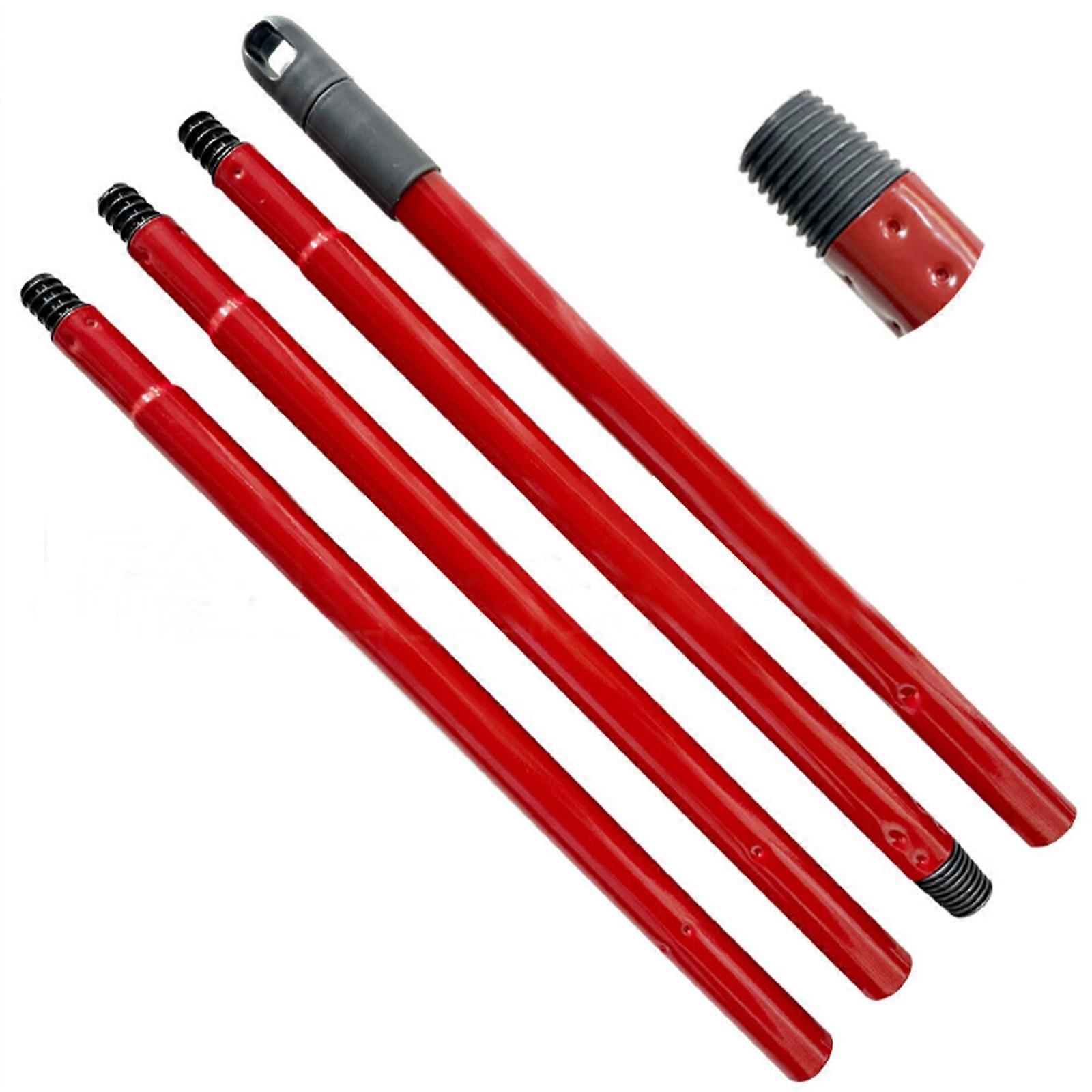 Adjustable Iron Replacement Handle For Rotarys Twist Mops With European Threads And Interchangeable Accessories Multicolor