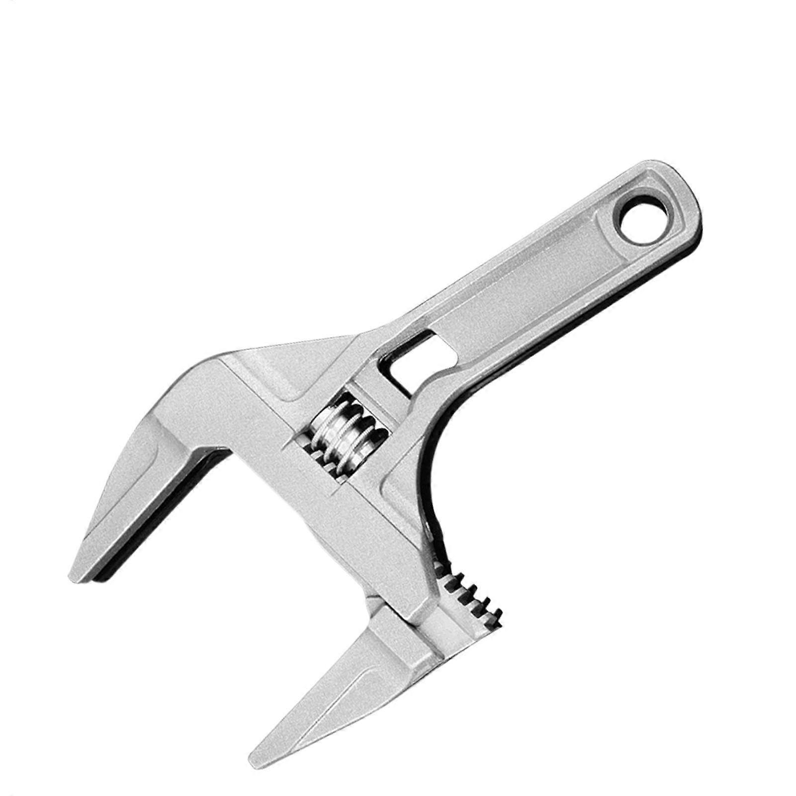 Adjustable Wrench, Large Opening Plumbing Tool, Heavy-Duty Pipe Wrench, Versatile Multi-Function Adjustable Spanner