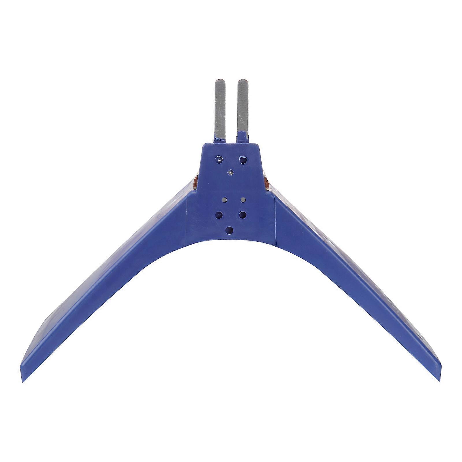 Durable Plastic Bird Perch Stand for Pet Use Blue Color with Enough Space 6pcs