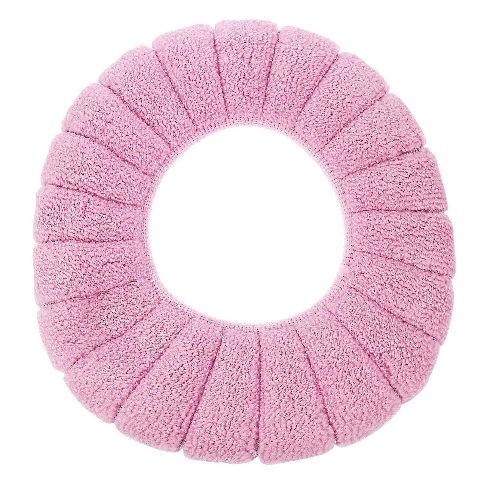 Supple Toilet Pad Thermal Insulation Easy to Stick and Replace Bathroom Toilet Seat Cover Pads 33.00X29.00X1.50CM 1Pack
