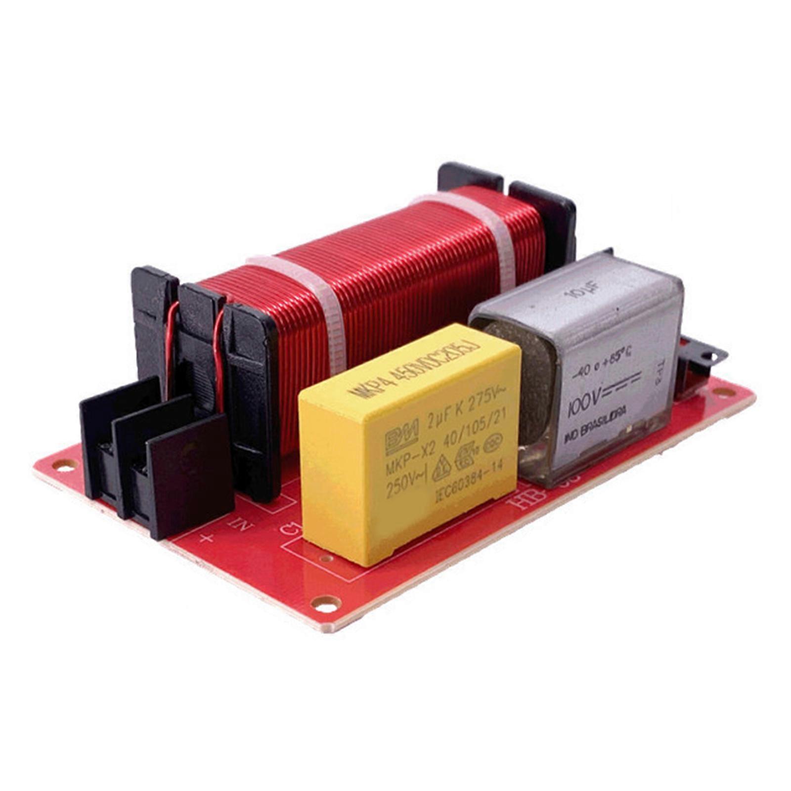 HB03 Crossover Frequency Divider Sound Filtering with Adjustable  Notch Filter for Audiophiles Multicolor