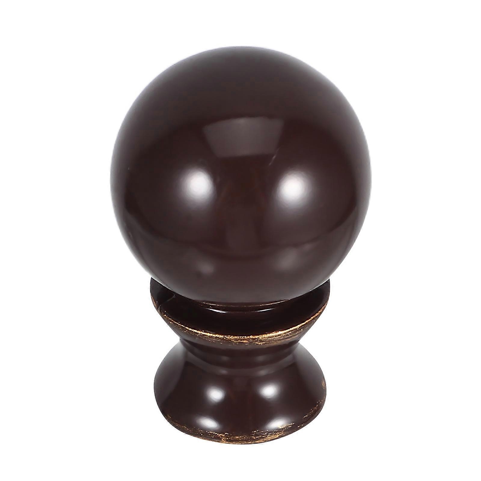 Stylish Metal Lamp Finial Cap Artistic Lamp Shade Holder for Table and Bedside Lamps, Durable Design for Home Decor in Living Rooms and Studies